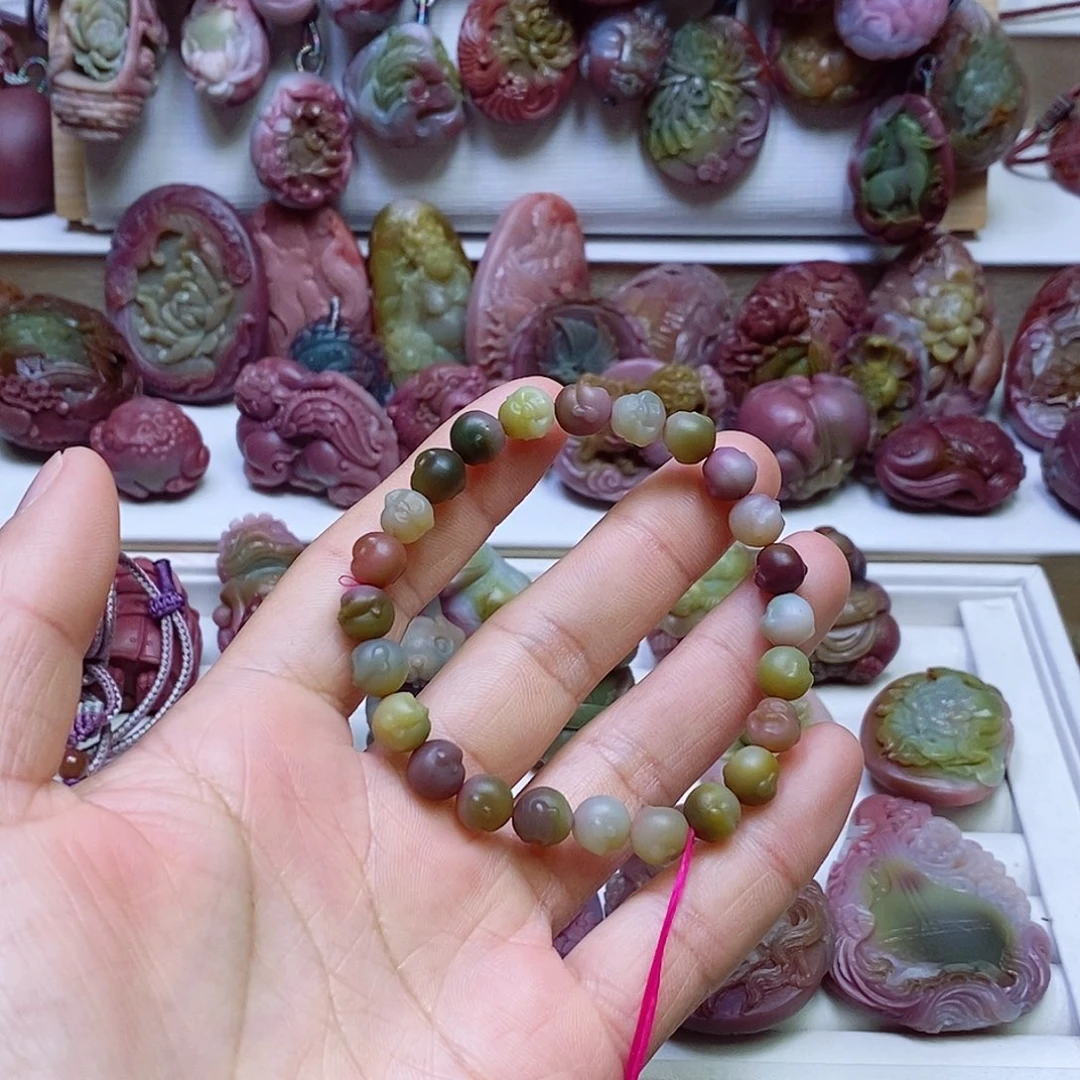 玛瑙/玉髓盐源玛瑙未镶嵌