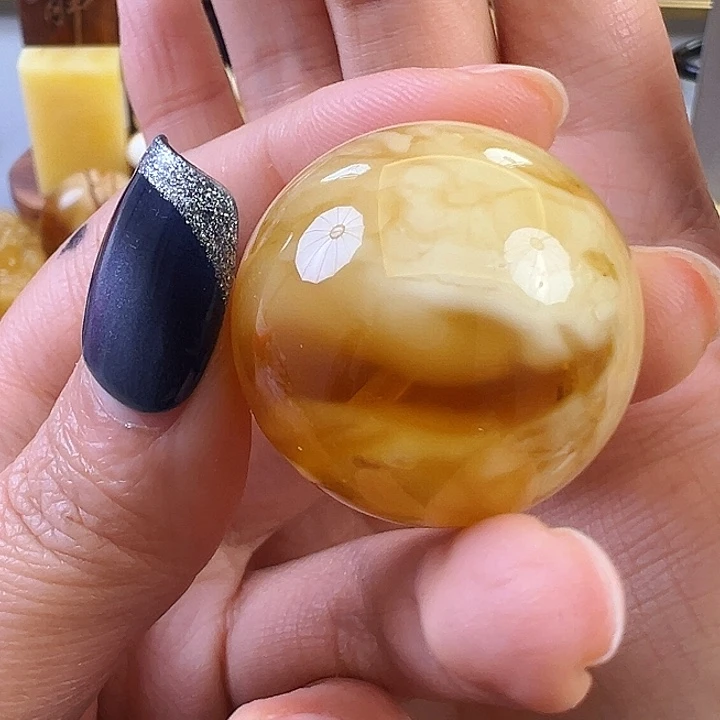 蜜蜡颈饰未镶嵌蜜蜡