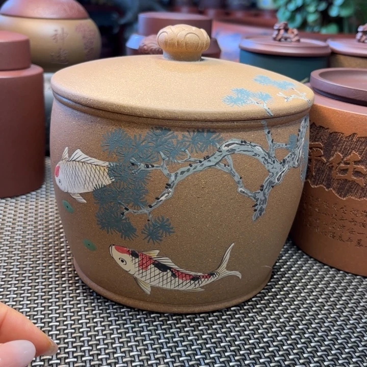 茶叶罐紫砂中高端紫砂茶叶罐