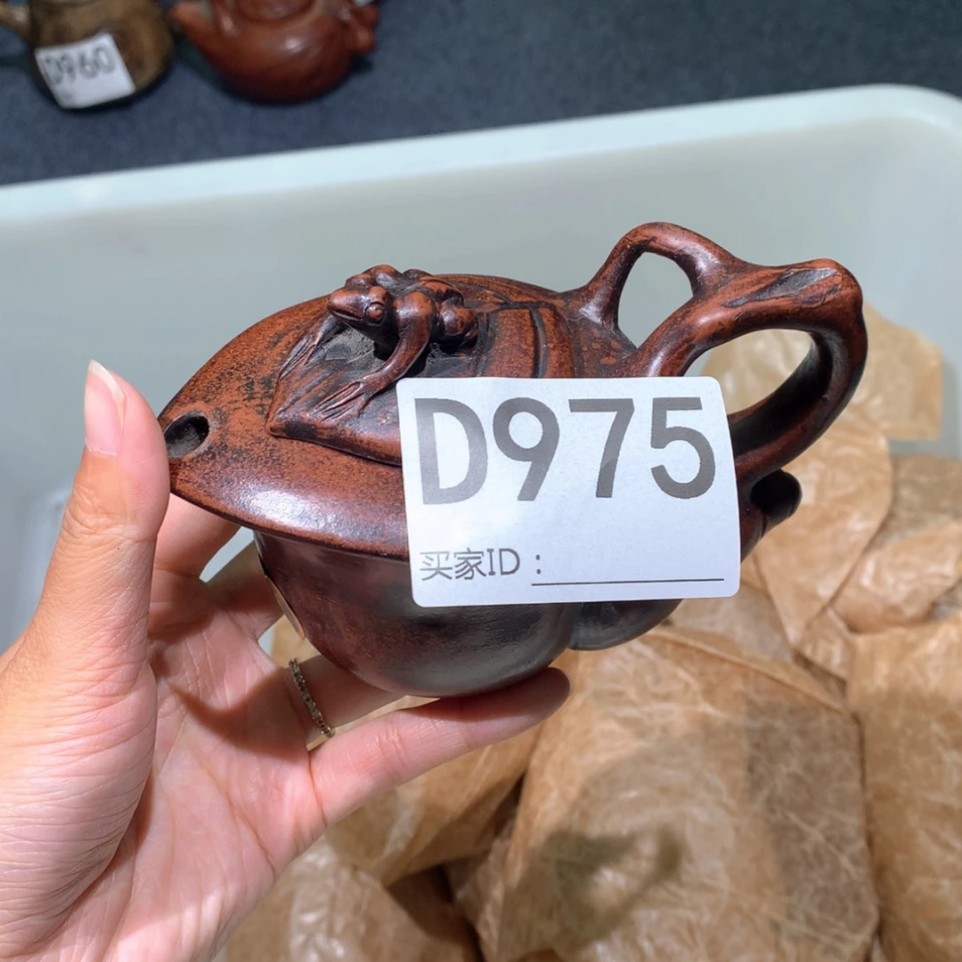 茶壶粗砂紫砂茶壶975