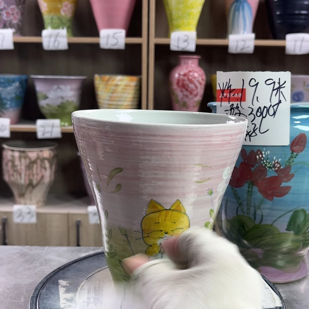 景德镇陶瓷花盆花盆