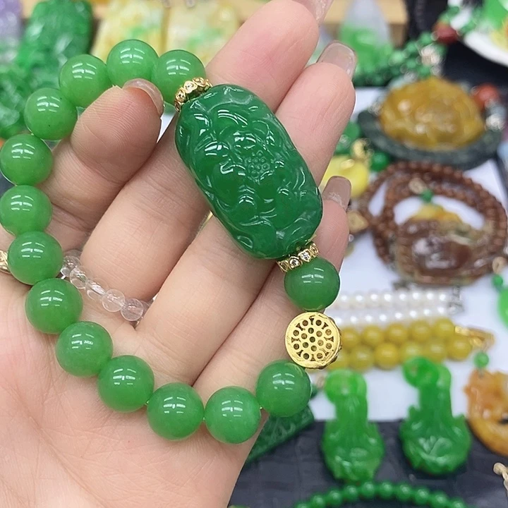 未镶嵌手链翡翠手链10