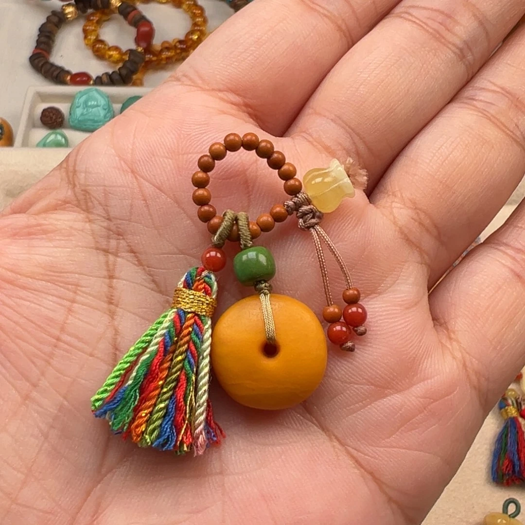 琥珀未镶嵌吊坠(不含链)