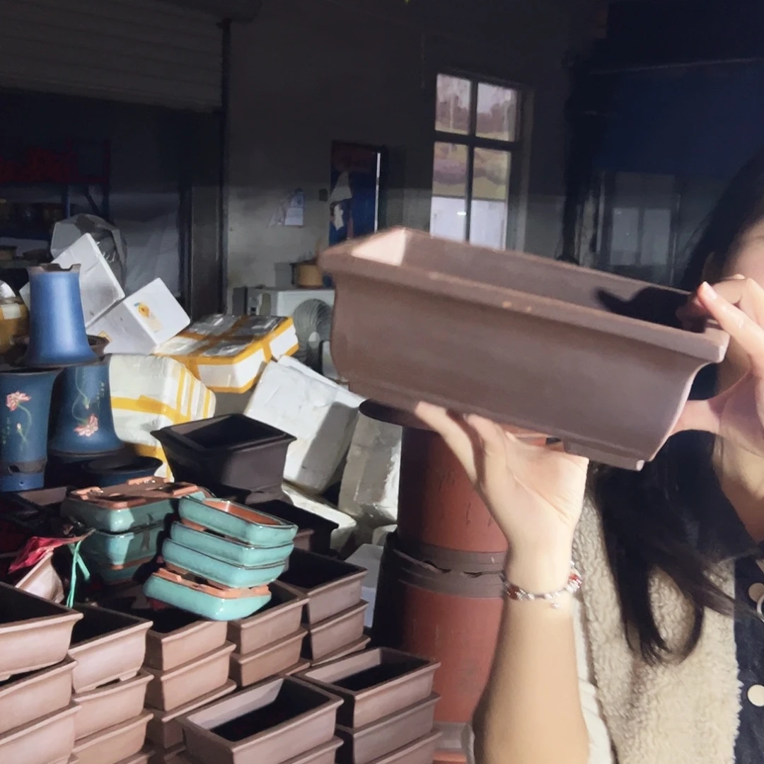 26素面马槽花盆花盆花盆