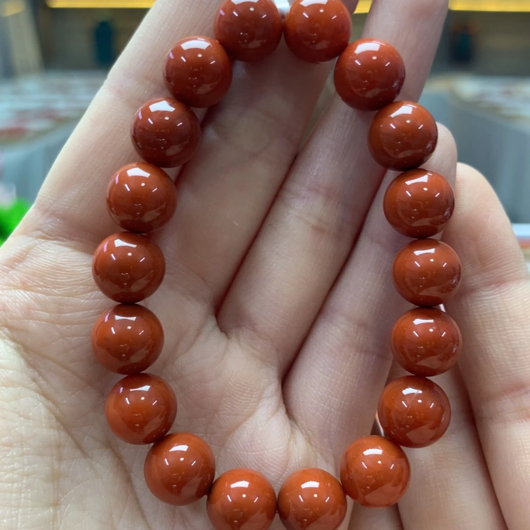 【闪购商品】南红玛瑙珠串未镶嵌W瓦西圆珠10mm
