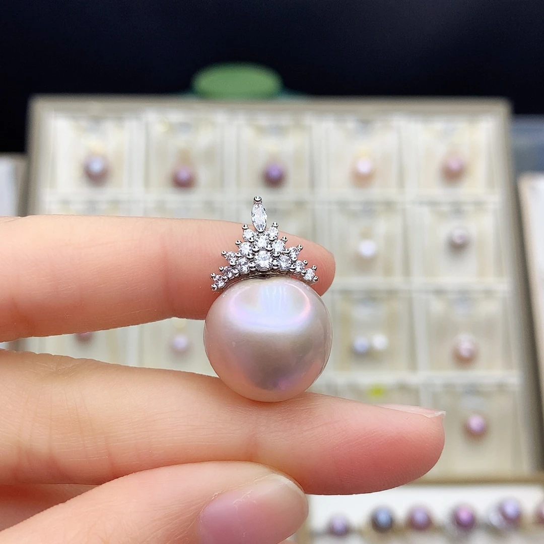 淡水珍珠颈饰合金