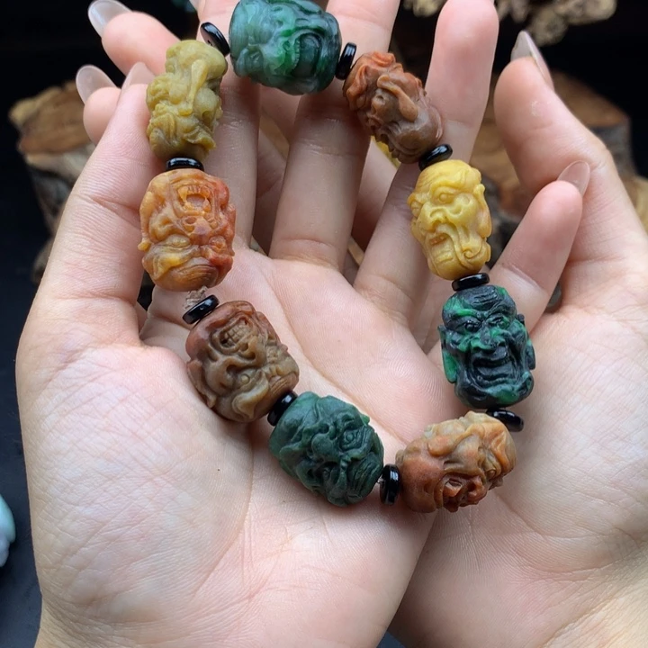 定制翡翠未镶嵌平**乐翡翠