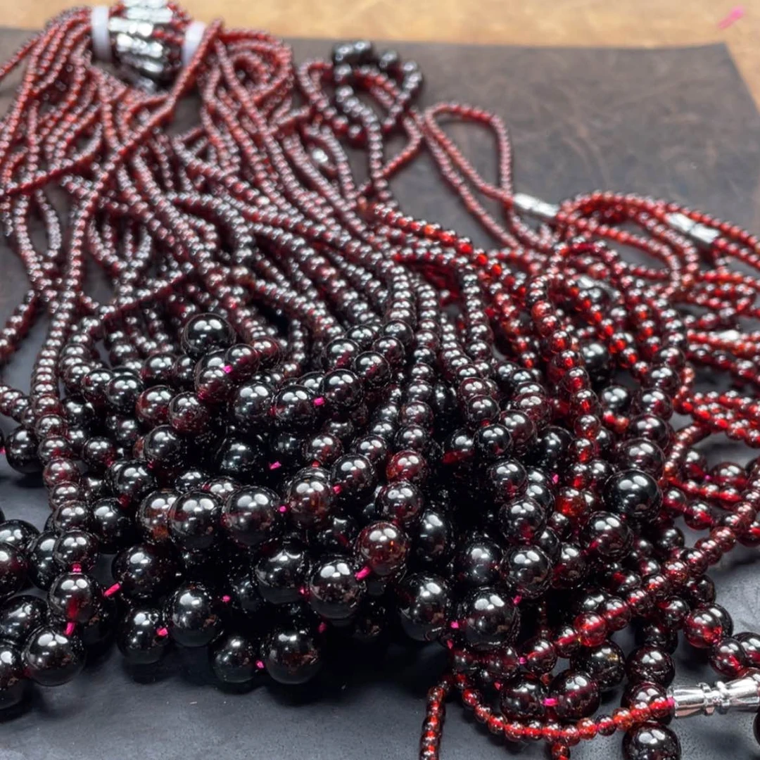 【闪购商品】未镶嵌颈饰石榴石多样性发货拍一发一