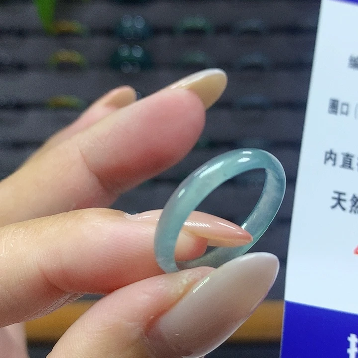 未镶嵌戒圈翡翠     ad2374