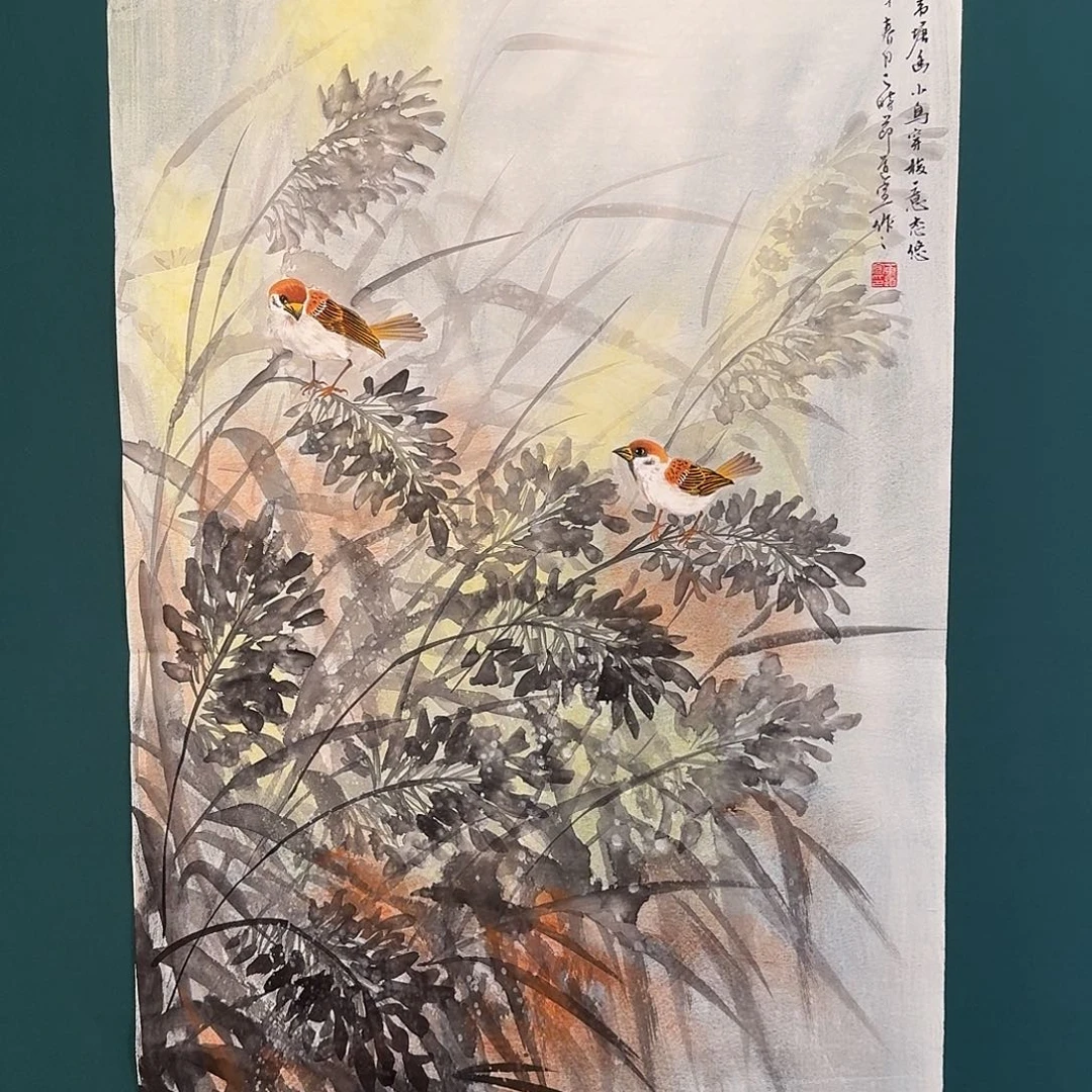 国画董老师的作品