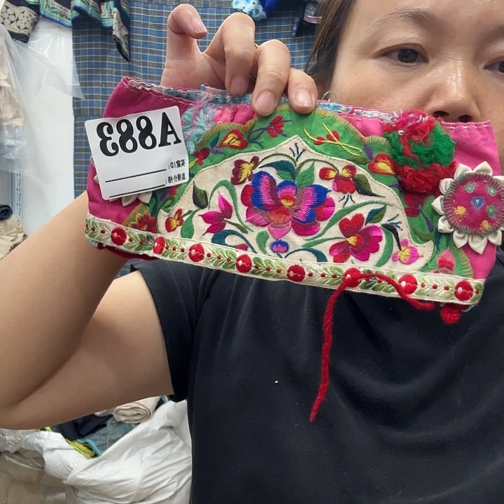 南****乳胶棉手工老丝线帽子