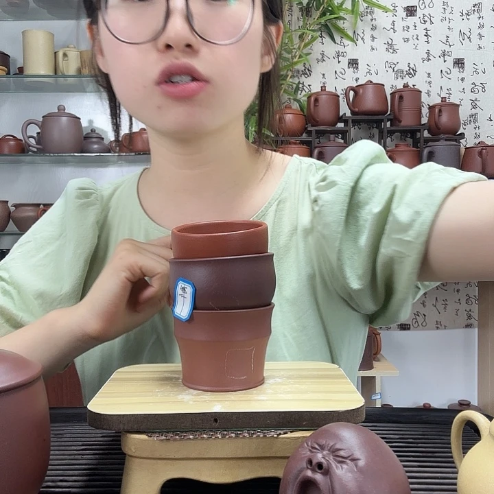 茶杯紫砂原矿主人杯三个不退换没礼盒