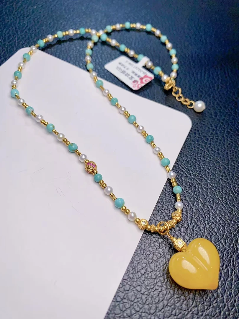 绿松项链GJL1109-5