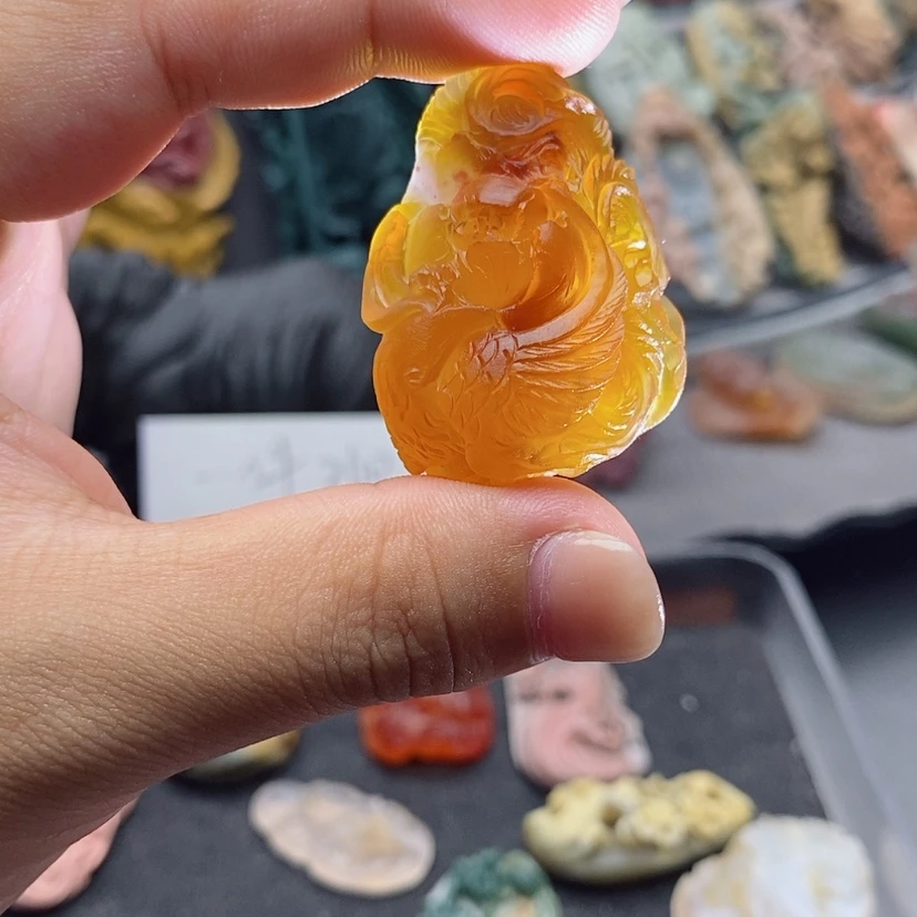 【闪购商品】未镶嵌吊坠定制玛瑙