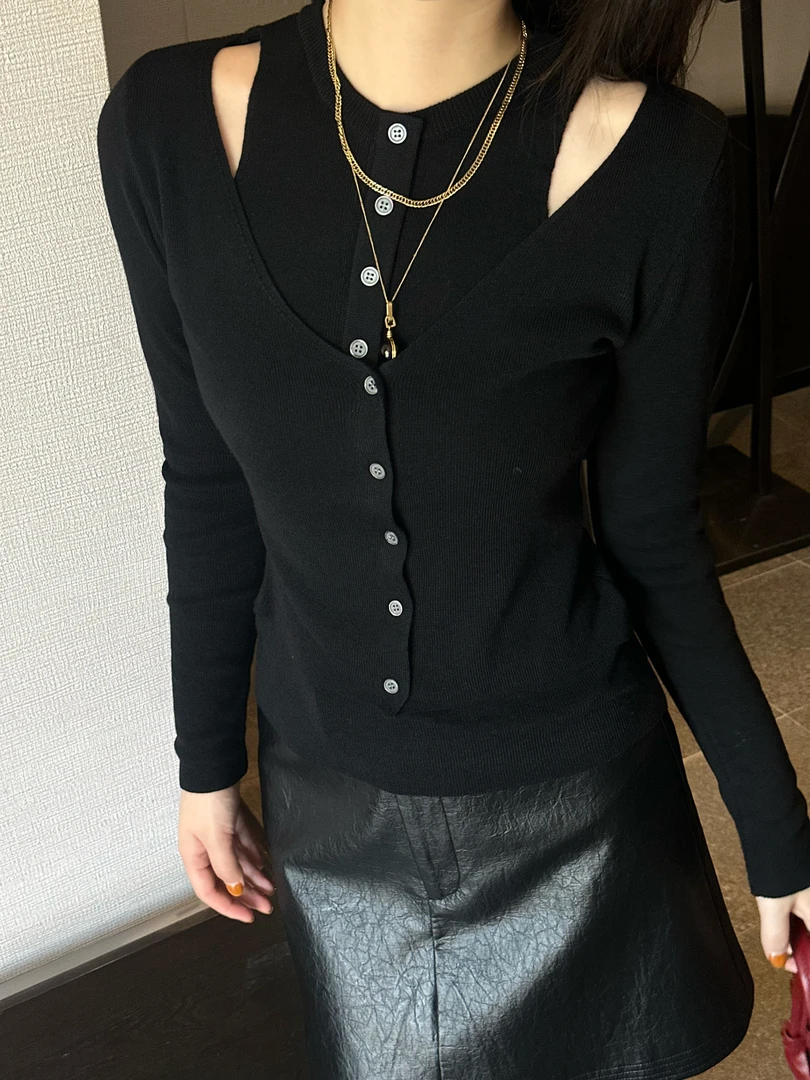 R123270W秋季毛针织衫修身秋冬打底衫薄款上衣方领显瘦针织衫