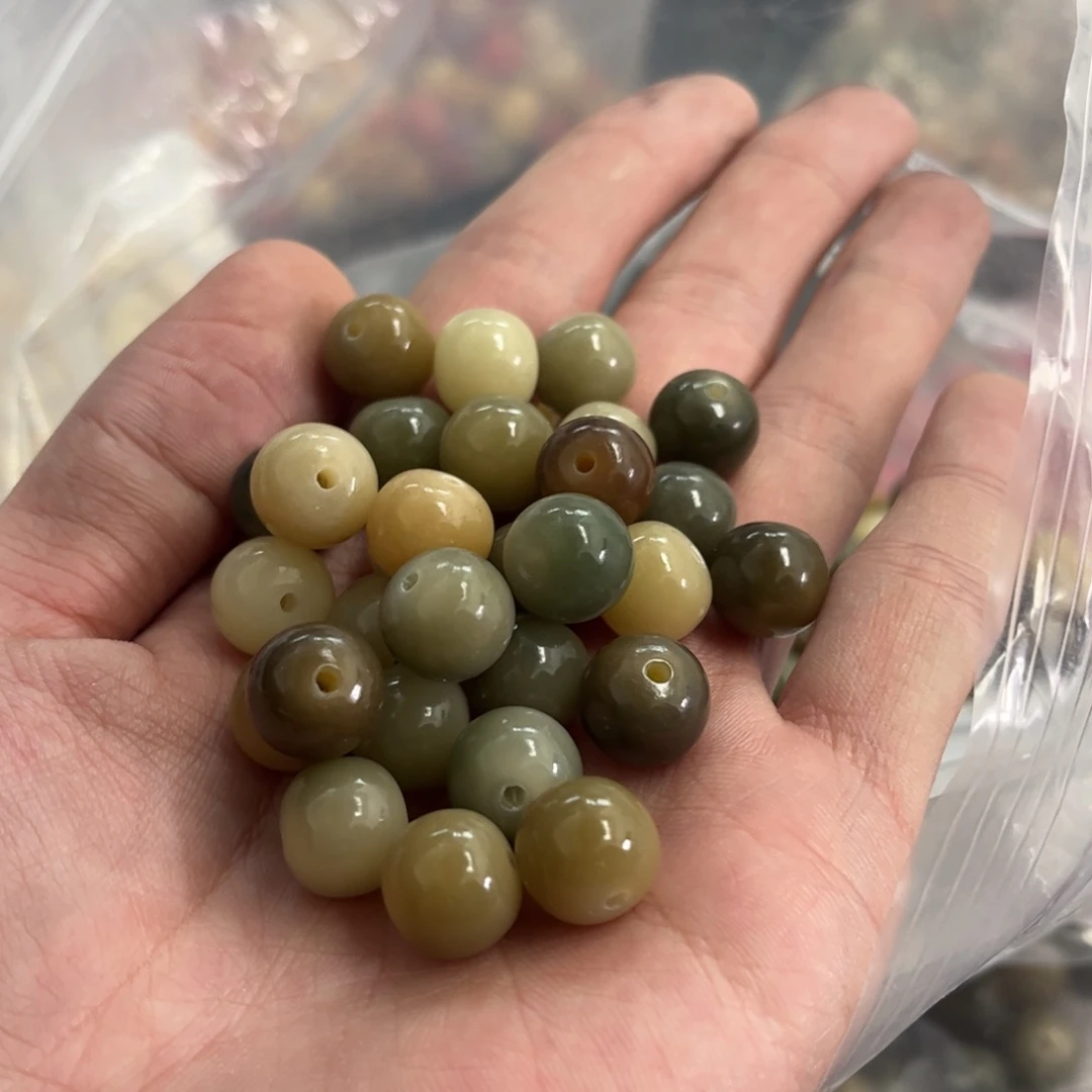 【闪购商品】白玉菩提吊坠大**顺a12/30+30颗玉化