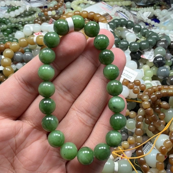 和田玉未镶嵌手链170