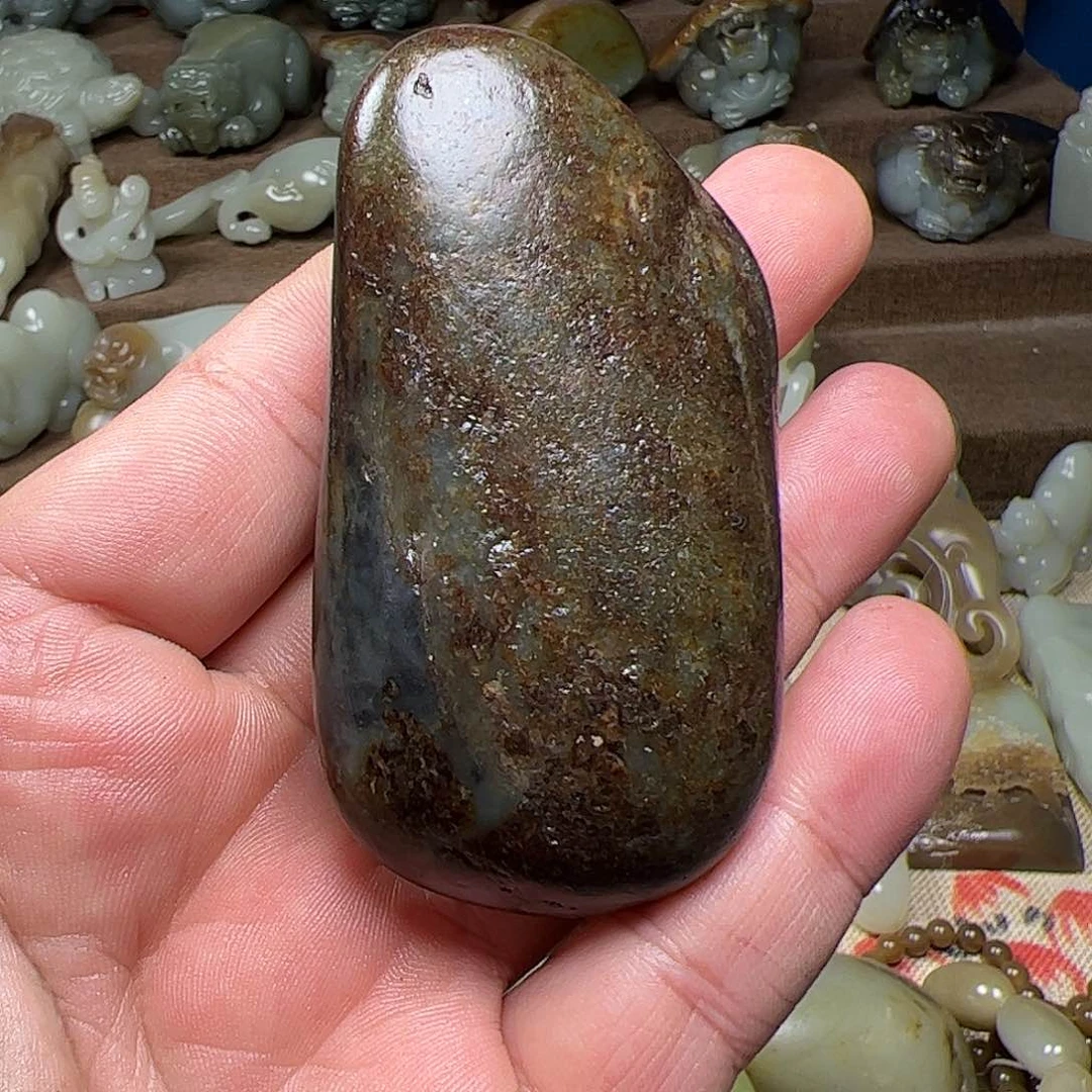 和田玉挂件未镶嵌放*