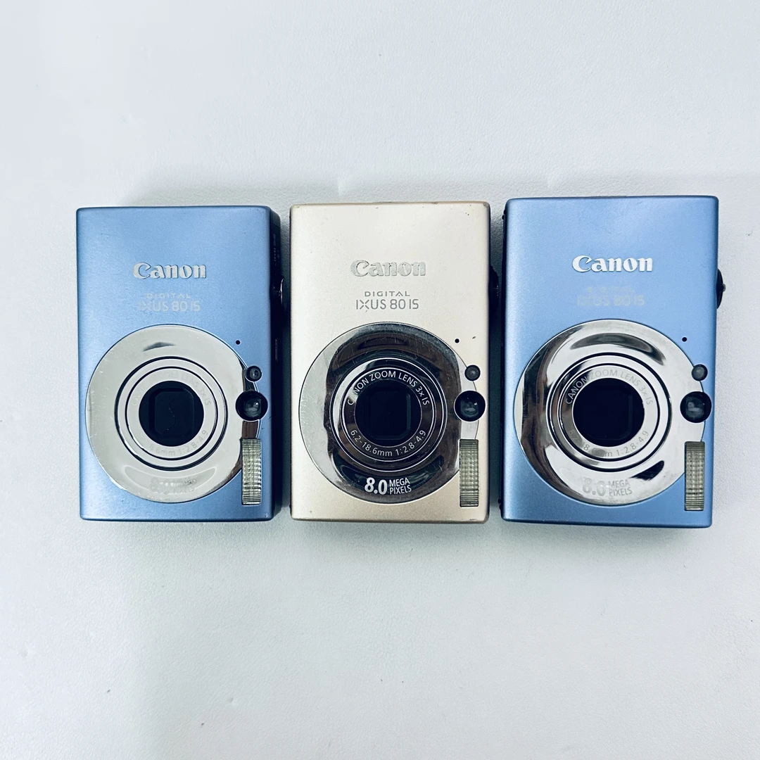 9新 Canon/佳能 ixus80福利款人像闭眼入色彩感好人白景浓
