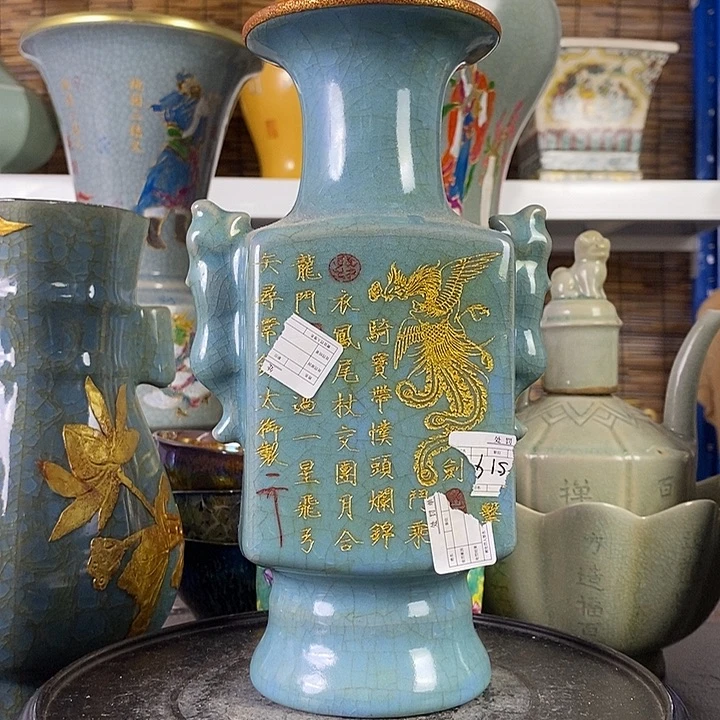 摆件瓷器真的肯漂亮