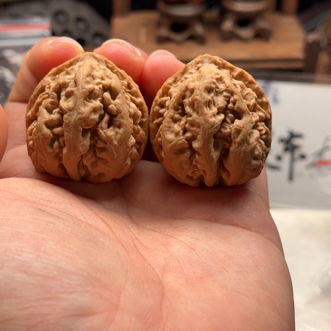 文玩核桃把件用****4关东木子家楸大胖49