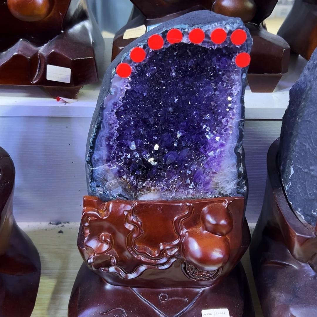 紫晶未镶嵌大型摆件（非配饰）