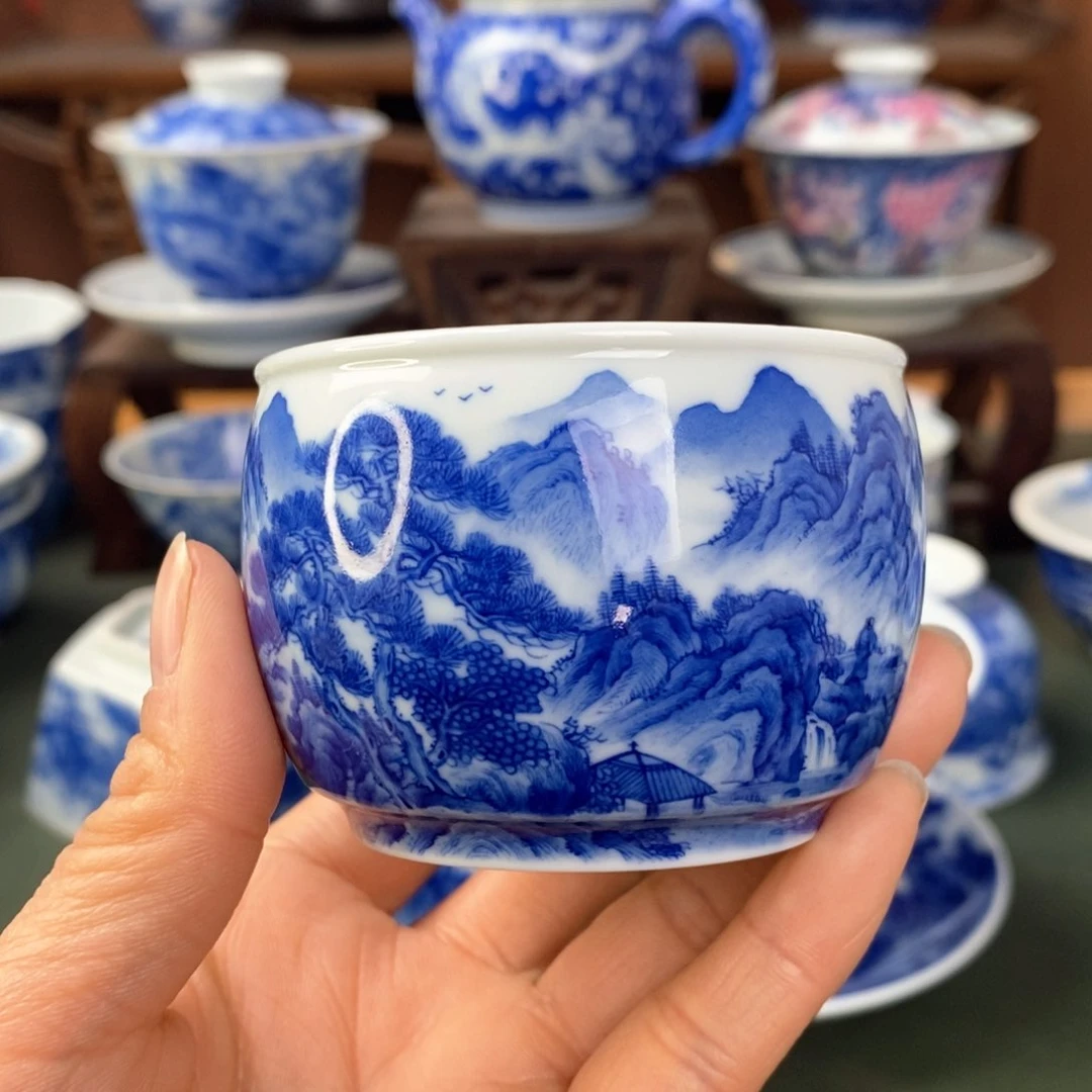 杯昌*景德镇陶瓷手工手绘