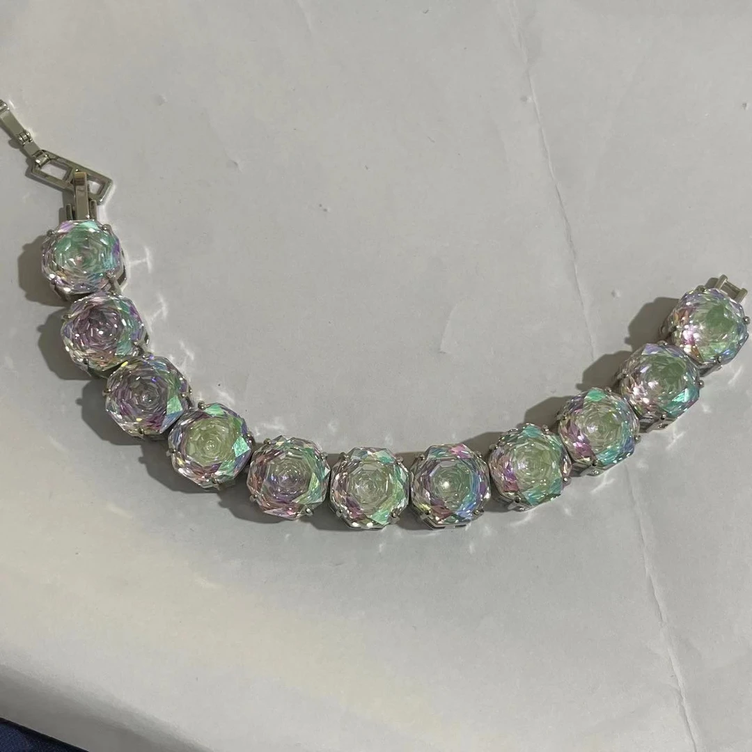 臻选手链 经典百搭设计银色手链W11101