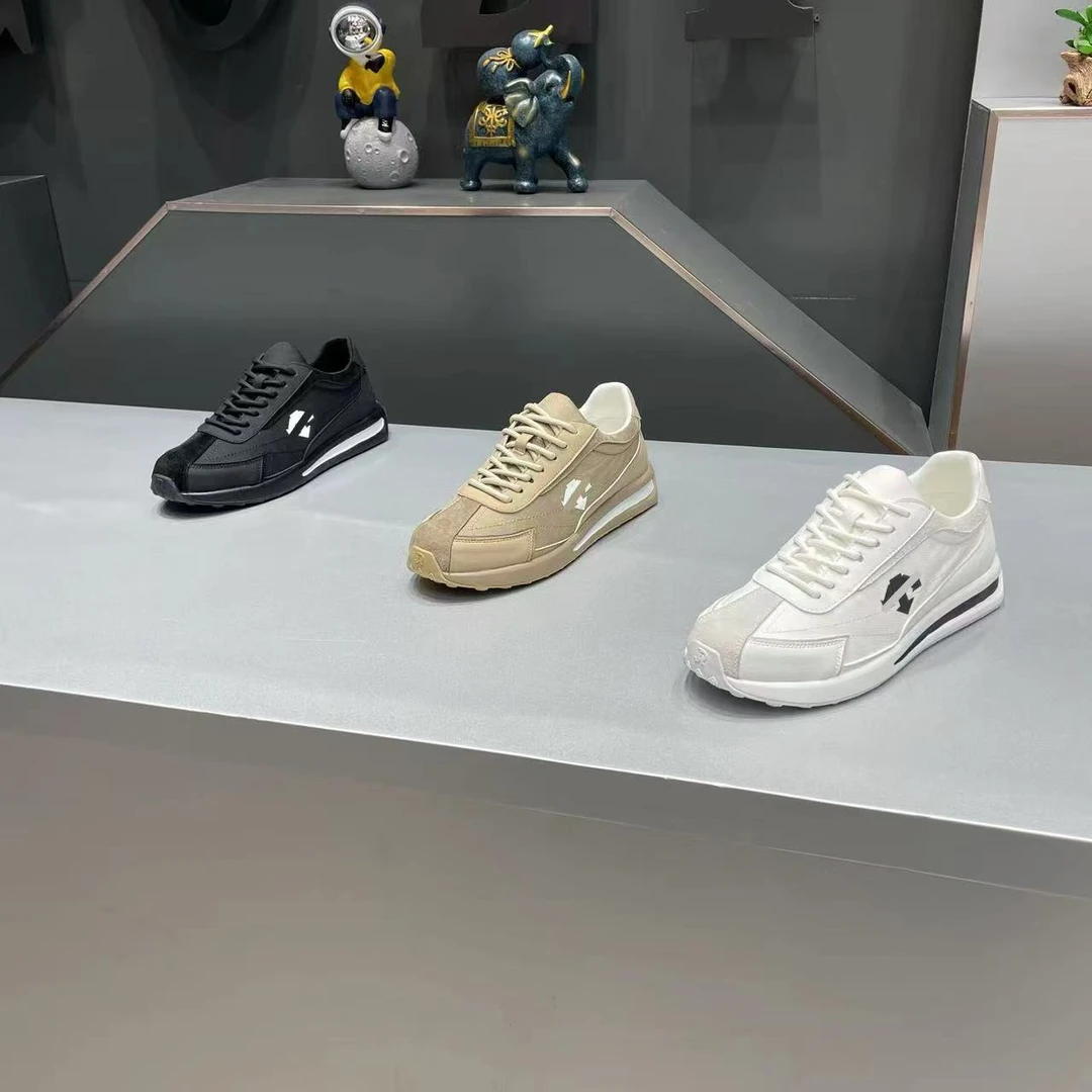 2025秋季新款男士舒适时尚休闲透气百搭潮流潮鞋低帮纯色简约