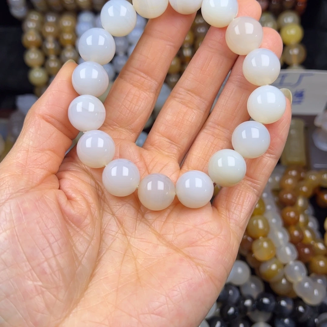 玛瑙/玉髓未镶嵌手链