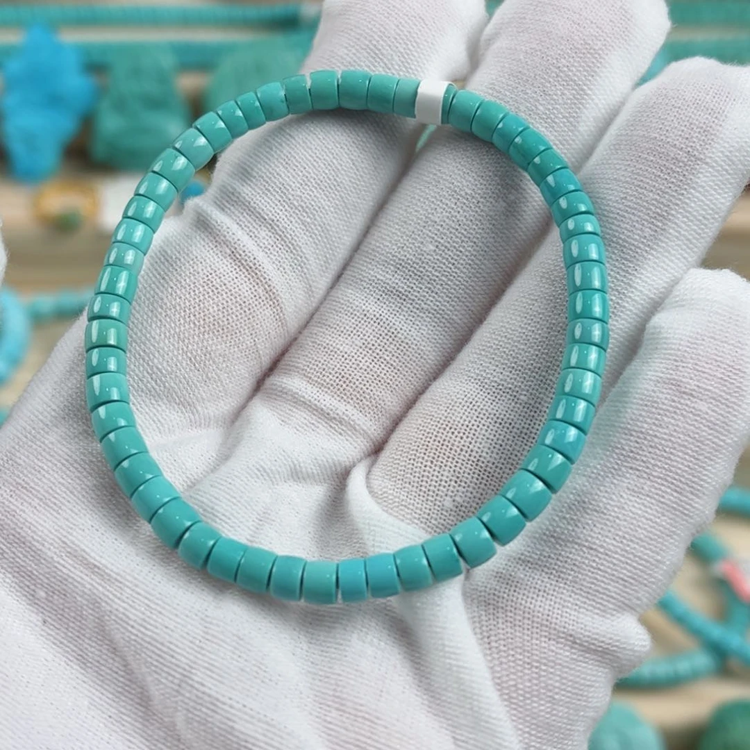 未镶嵌绿松石手串