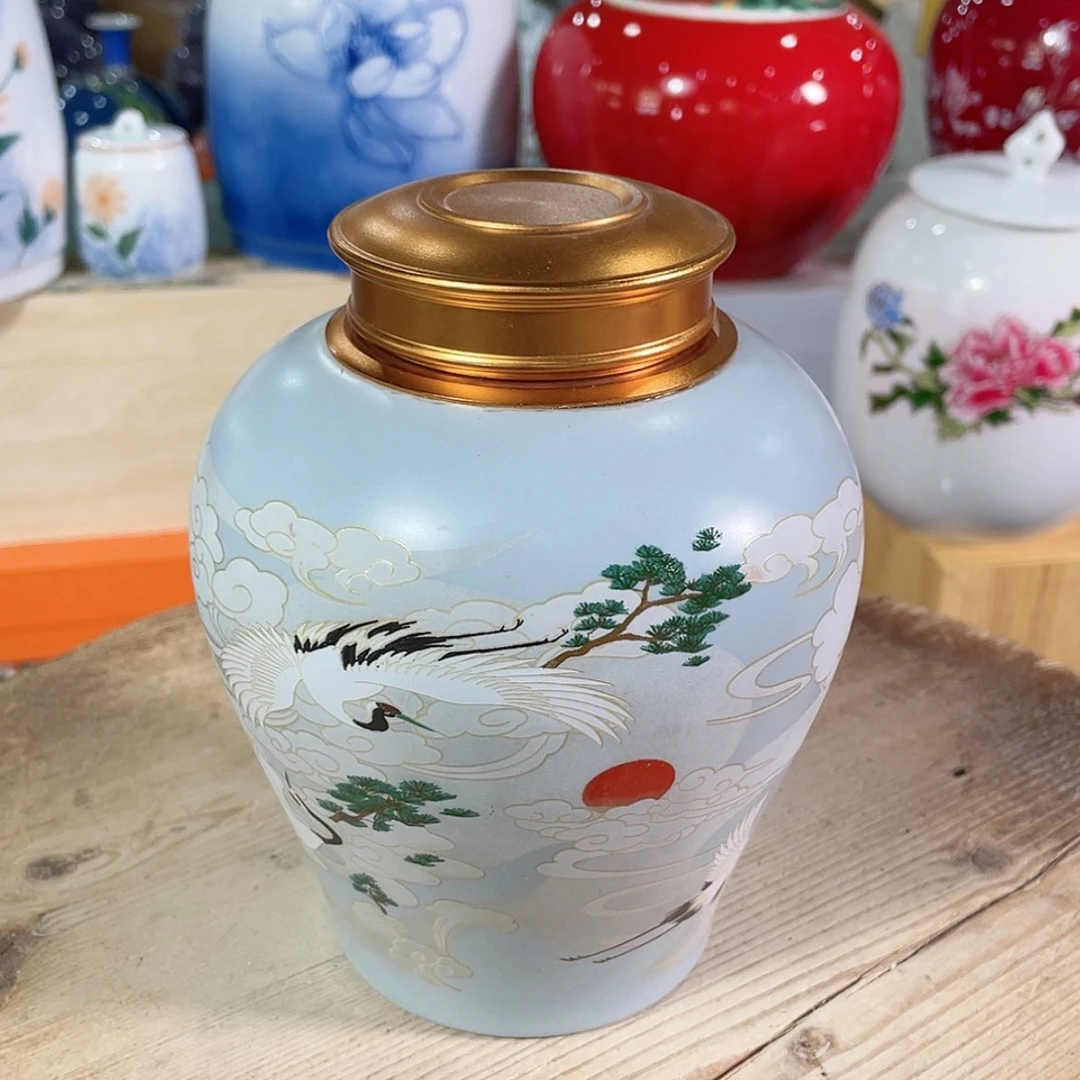 【闪购商品】罐陶瓷茶叶罐密封罐
