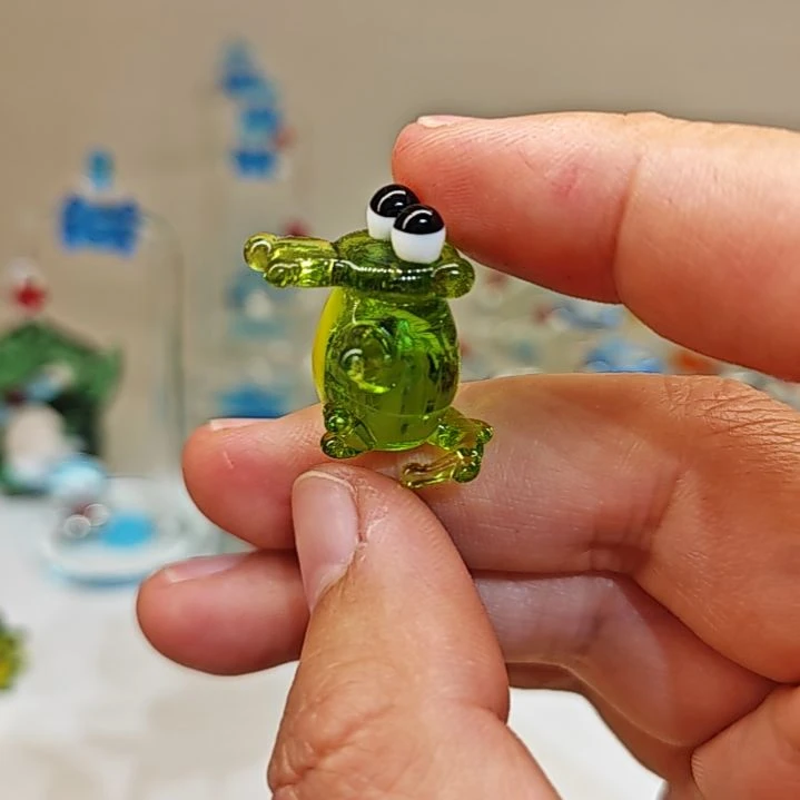琉璃手工艺品鳄鱼