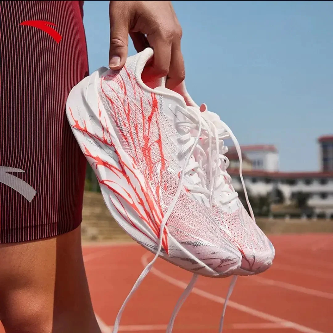 双12抢购安踏C202 6代心跳男士专业马拉松碳板缓震竞速训练跑步鞋