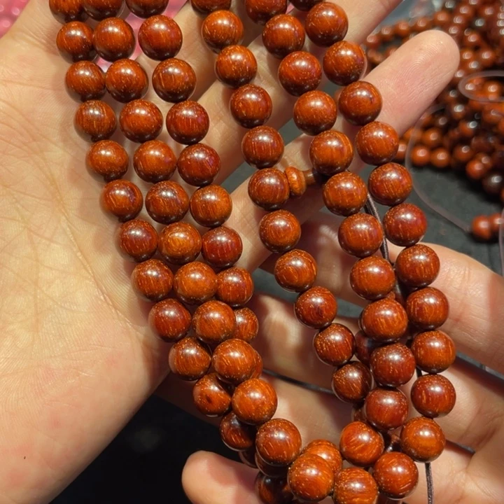 哇***～其他檀香紫檀（小叶紫檀）印度小叶紫檀08手串