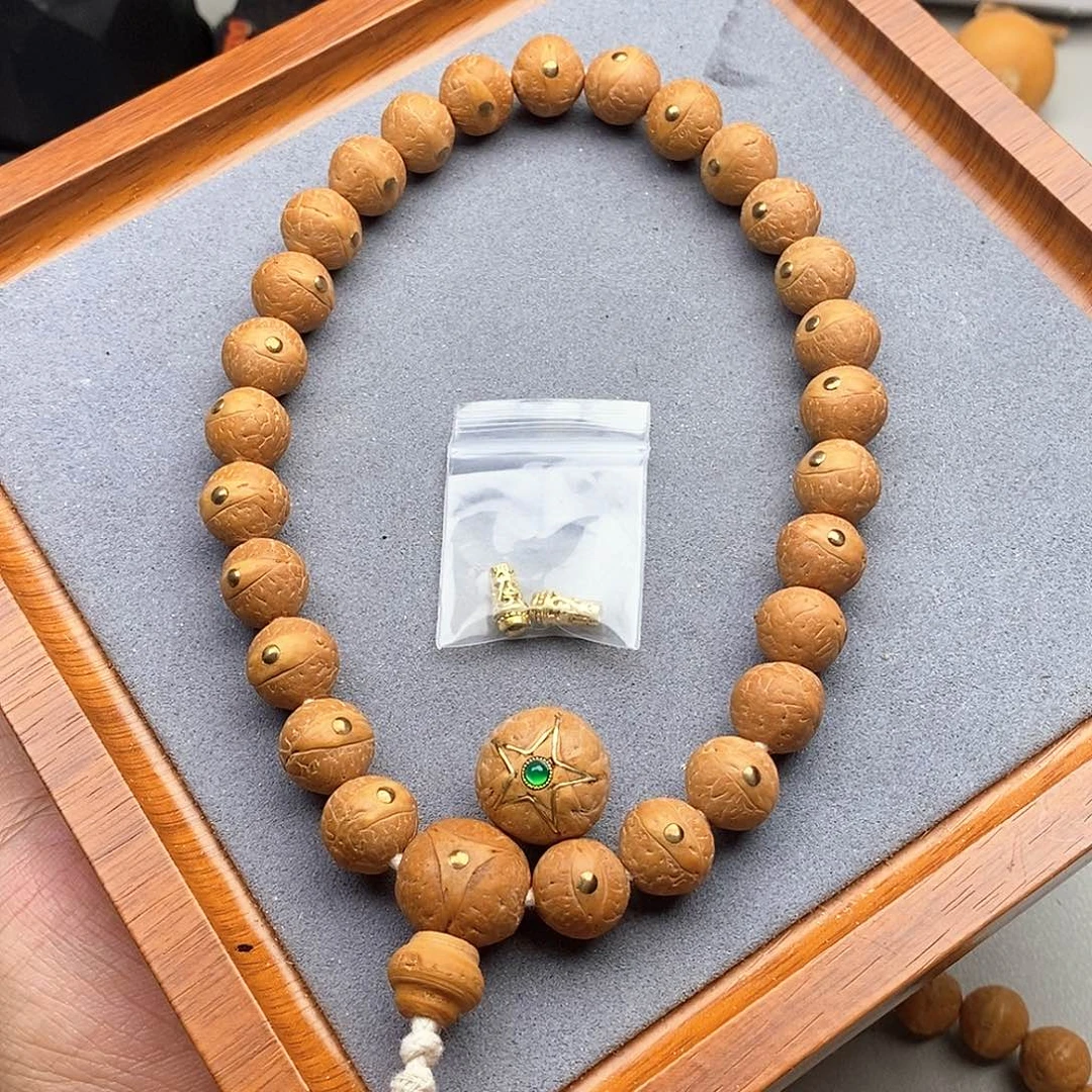 凤眼菩提吊坠?*言12尺寸镶嵌➕三通