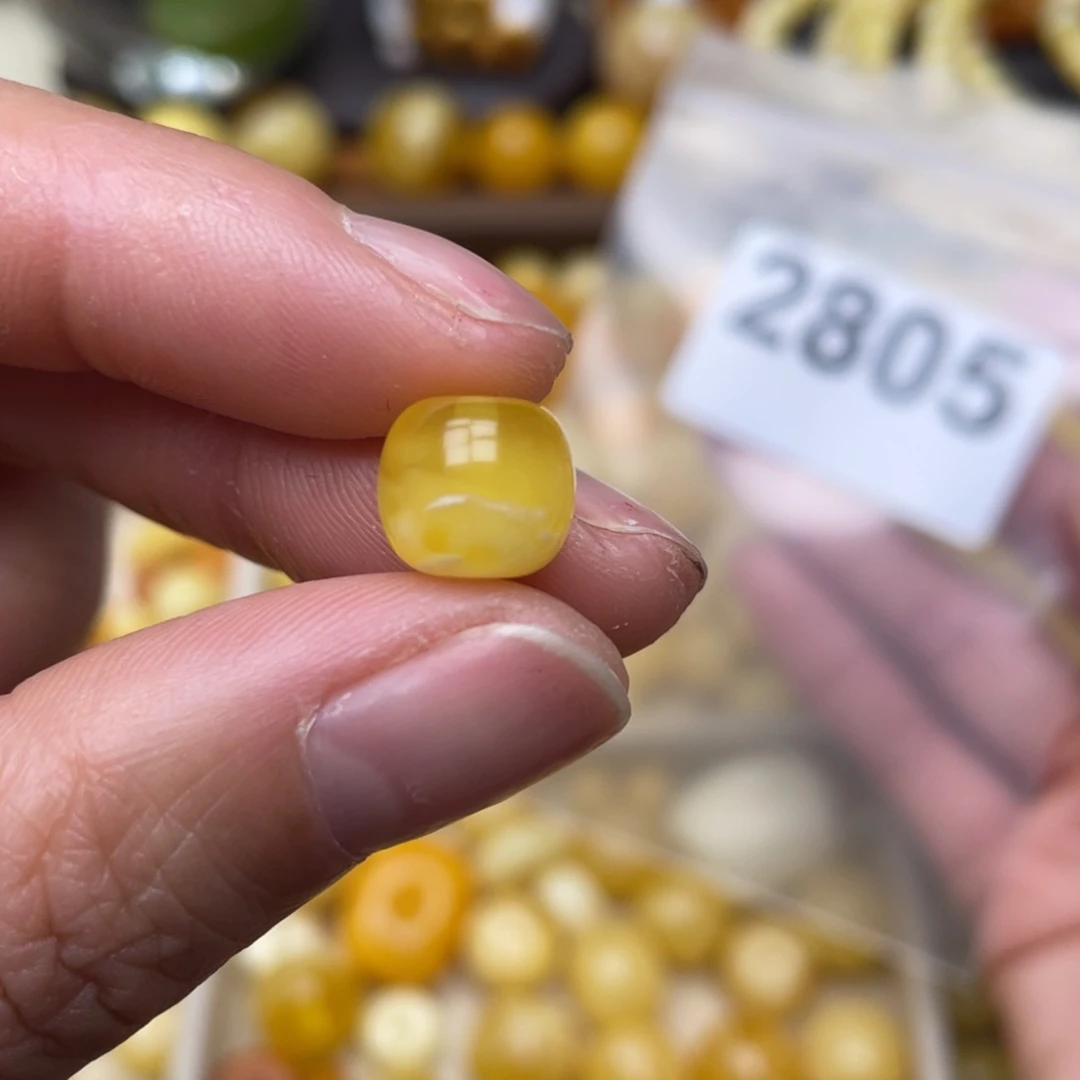 蜜蜡珠宝奇石未镶嵌划痕10