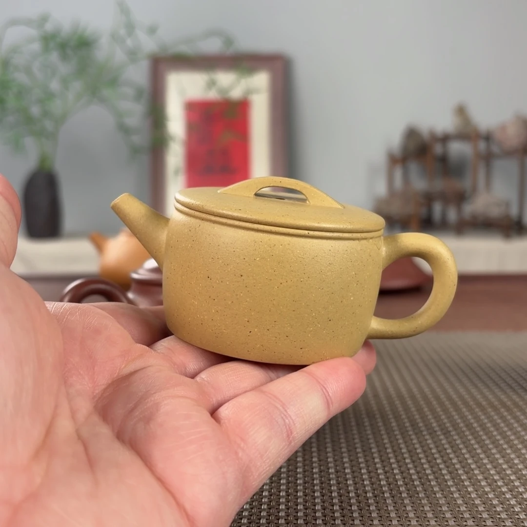 紫砂茶壶黄龙山原矿紫砂壶