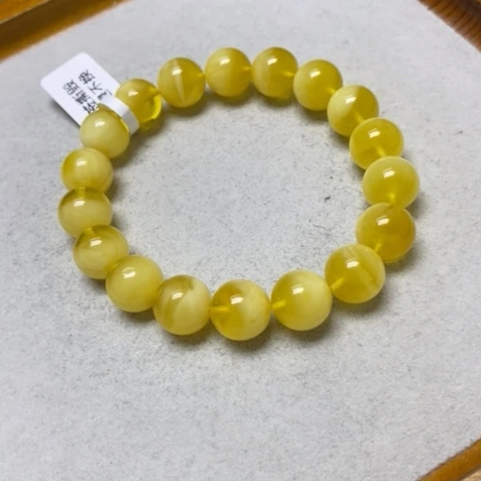蜜蜡未镶嵌裸石串