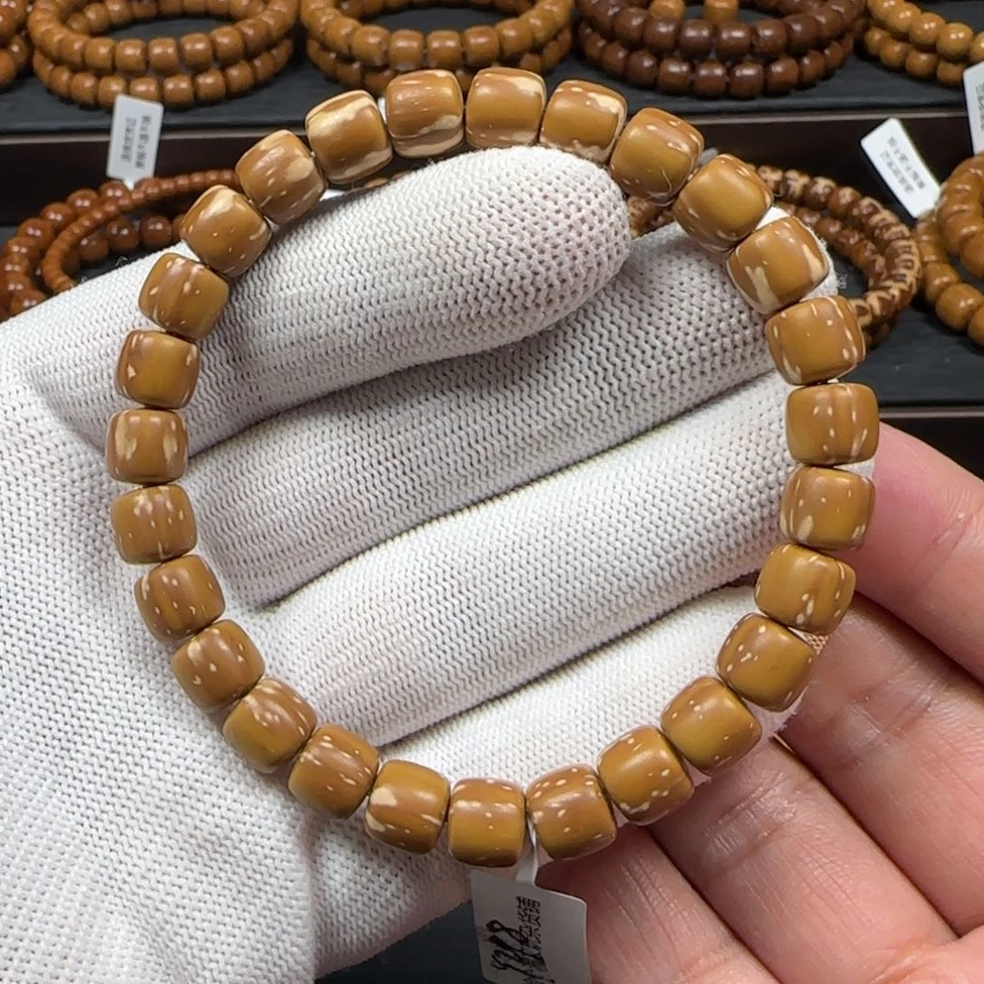 紫金鼠手串8.5mm实心老型（花皮）