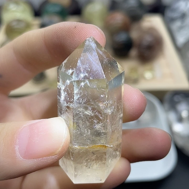 珠宝半成品未镶嵌发晶354水晶