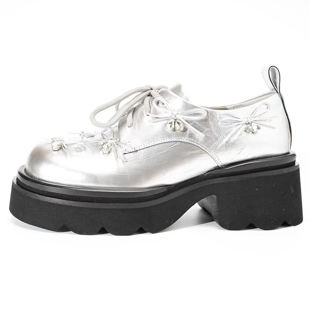 [星腾]  范语茜英伦增高乐福女鞋25305-3