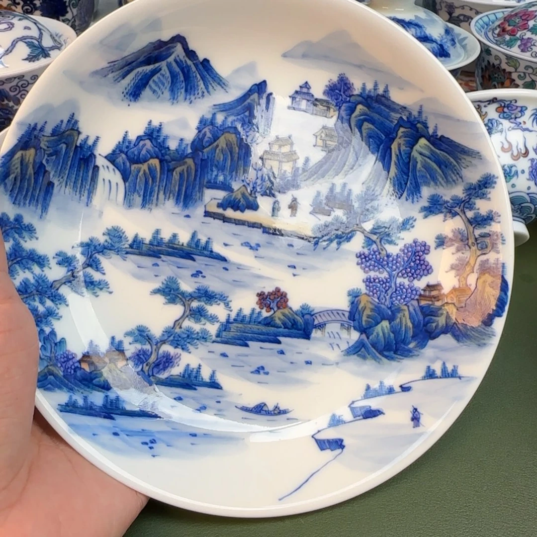 纯手工纯手绘茶具石头218