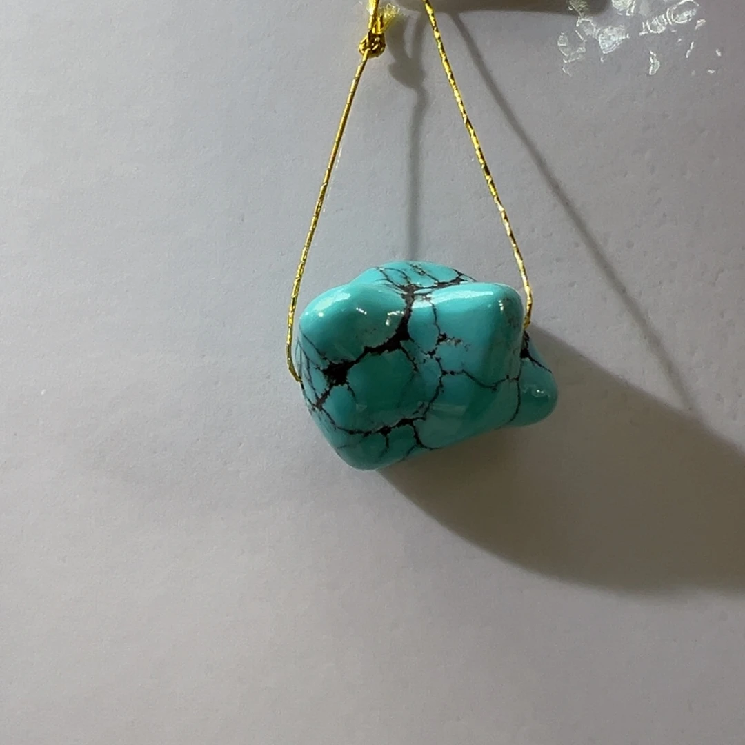 绿松石未镶嵌挂件