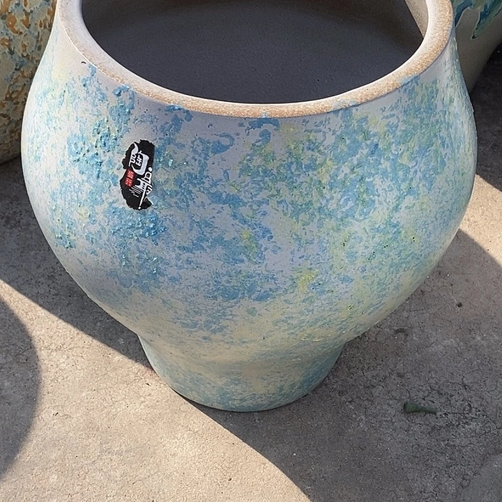 紫砂花盆口28高度29瑕疵