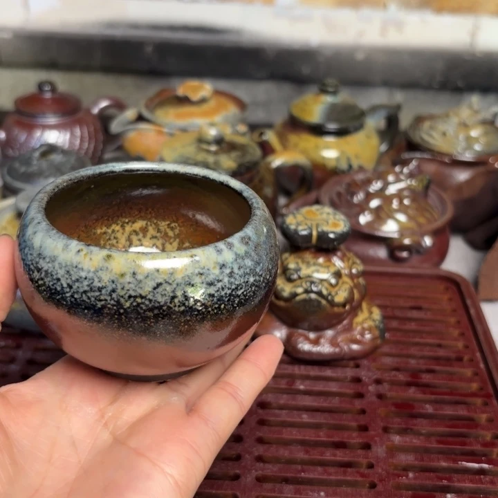 茶壶紫砂压手大杯150