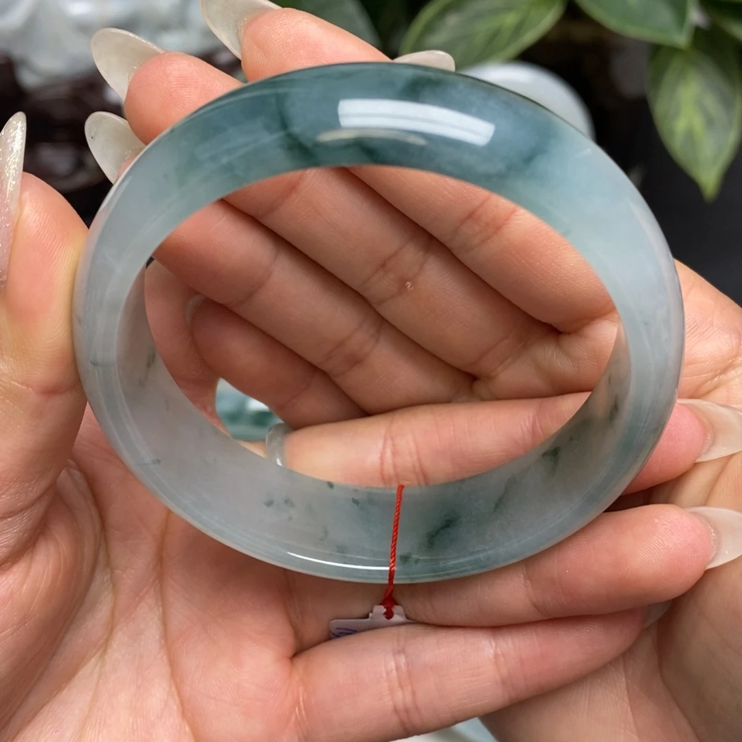 翡翠未镶嵌手镯天然