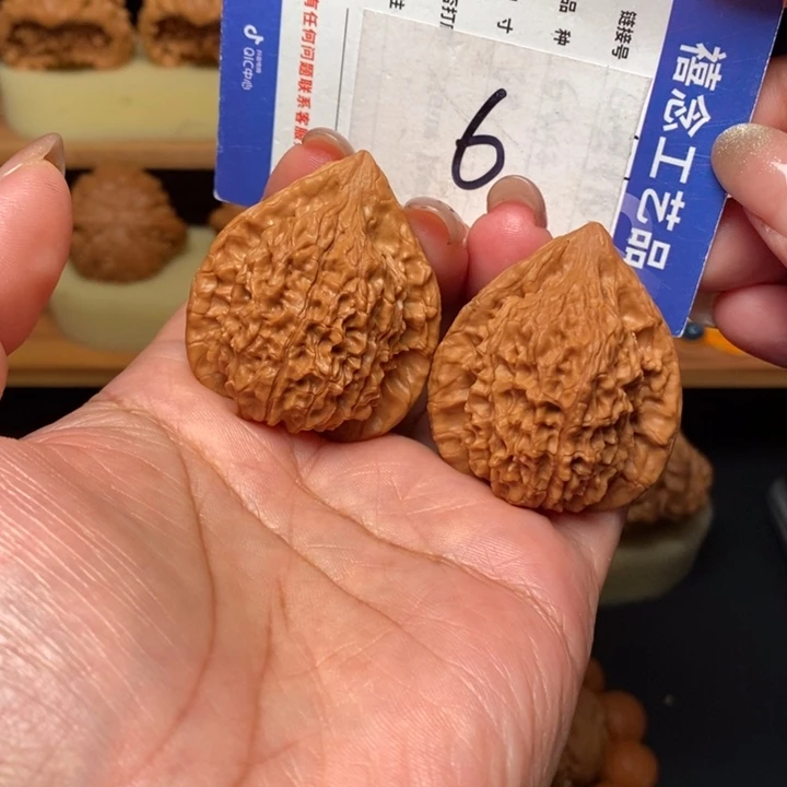 吊坠文玩核桃38全品朱雀