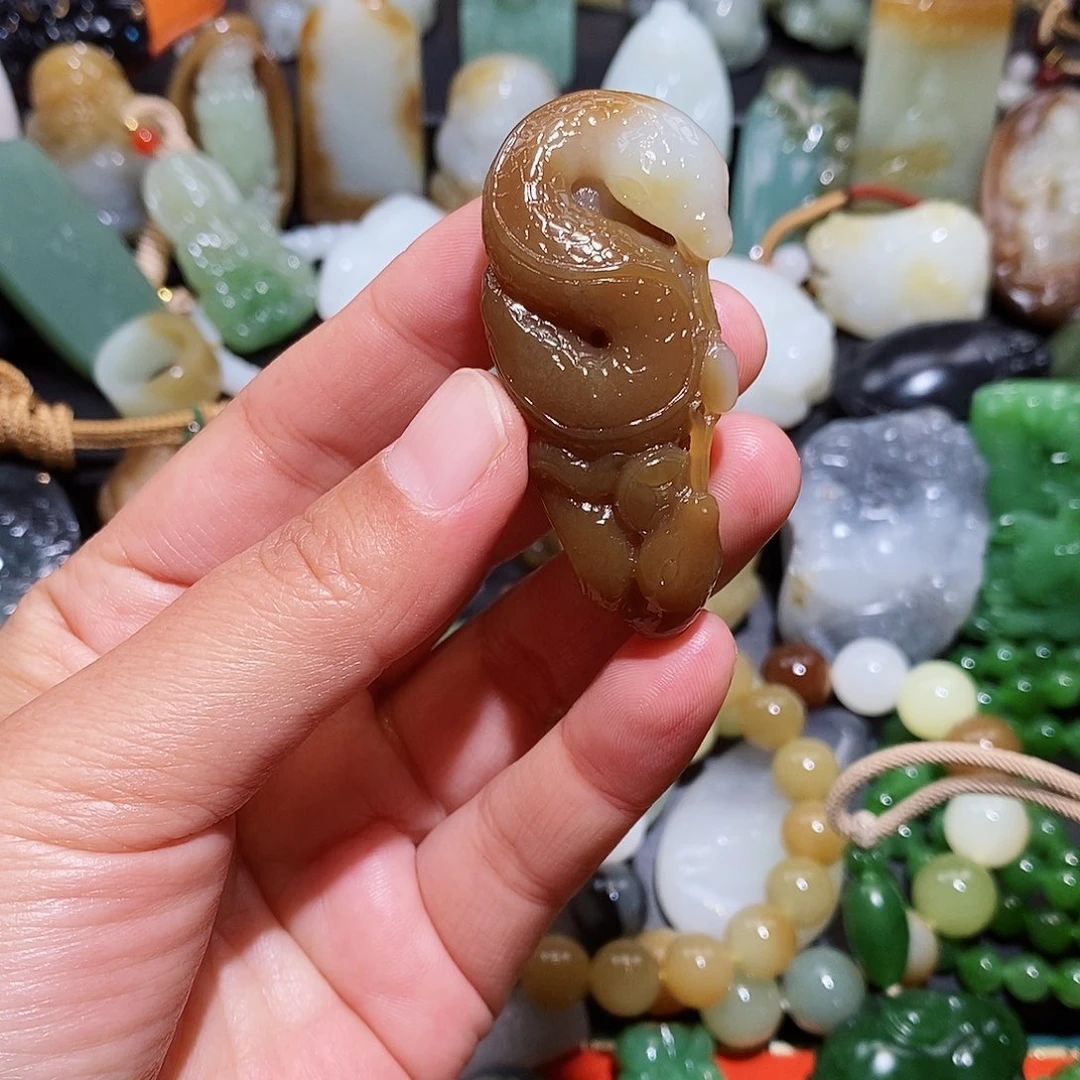 和田玉挂件未镶嵌