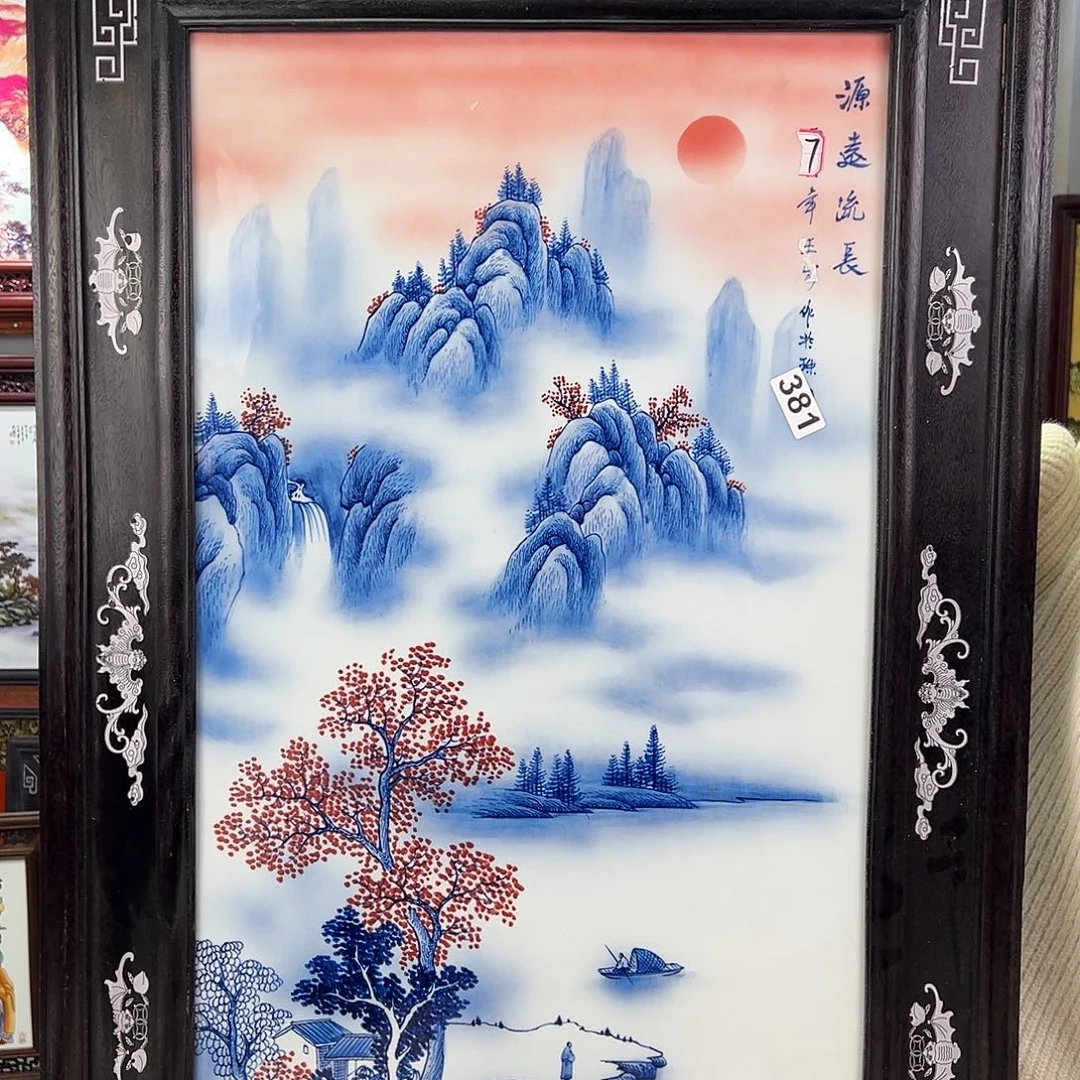 瓷片景德镇瓷板画